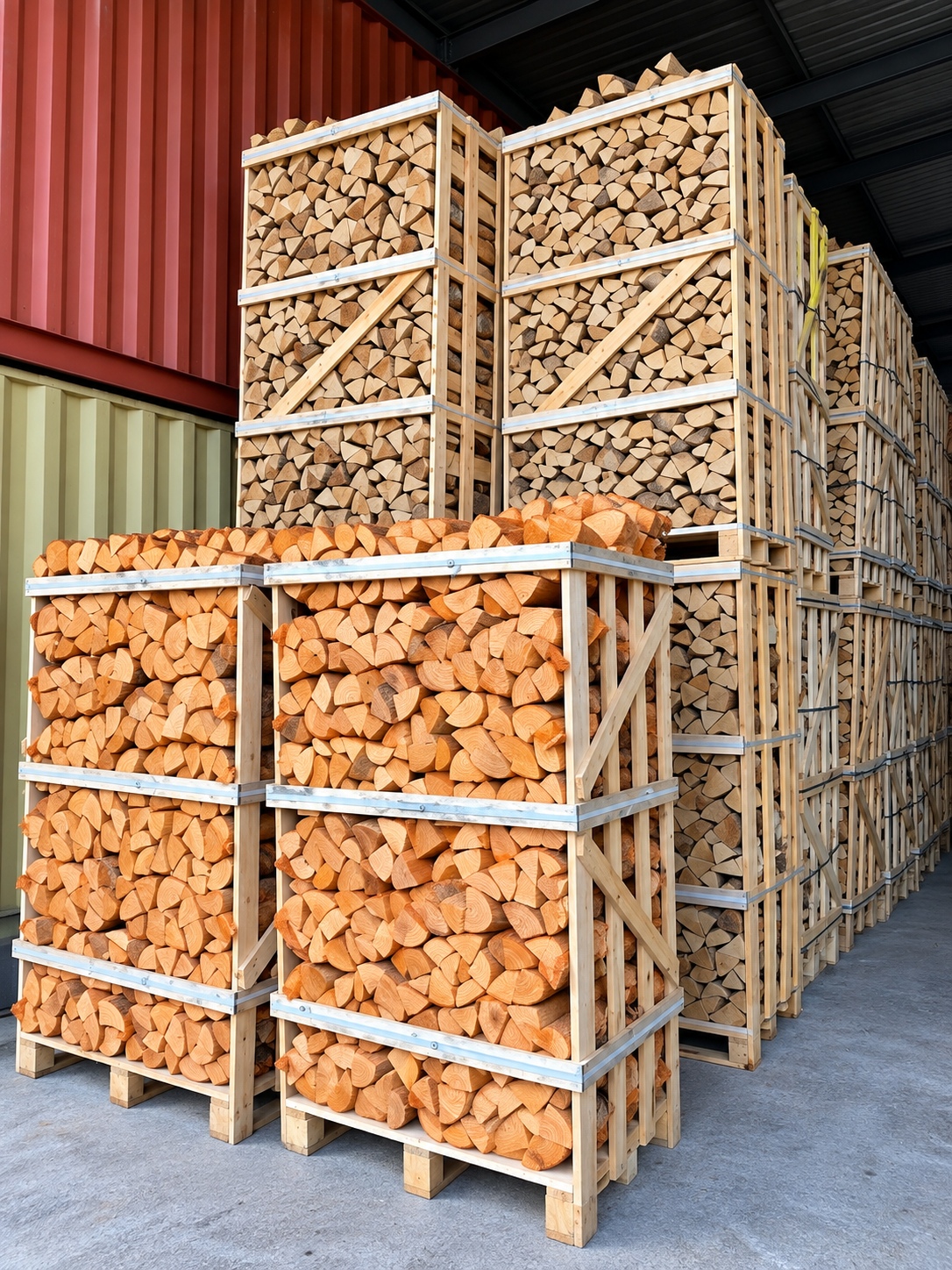Kiln Dried Hardwood Logs 40ltr Nets Bulk Buy